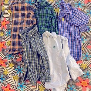 Boy polo shirts, size 3t, 4t, 5t